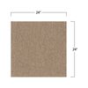 Mohawk Mohawk Basics 24 x 24 Carpet Tile with EnviroStrand PET Fiber in Walnut 96 sq ft per carton EQ300-748